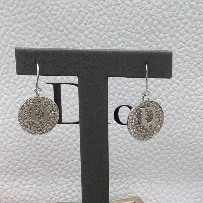  Wholesale Desinger Dior Round Earrings Valentine'S Day Gifts RB606